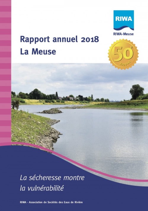 [Publication] Rapport annuel 2018 RIWA Meuse : La sécheresse montre la vulnérabilité