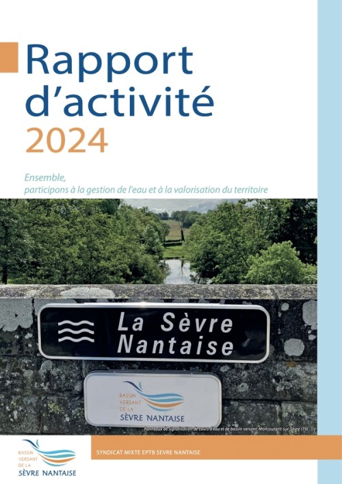 [Publication] Rapport d'activité 2024 - Etablissement Public de la Sèvre Nantaise