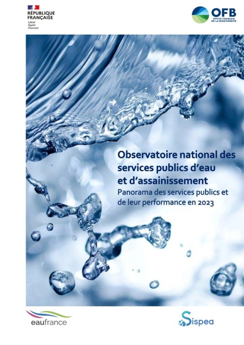 [Publication] Observatoire national des services publics d'eau et d'assainissement : Panorama des services publics et de leur performance en 2023