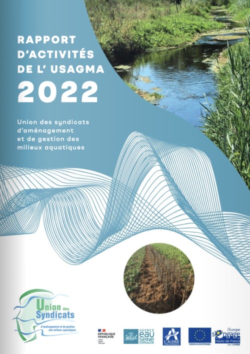[Publication] Rapport d'activités 2022 - USAGMA, Union des Syndicats d'Aménagement et de Gestion des Milieux Aquatiques