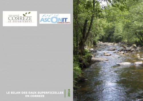 [Publication] Bilan de la qualité des eaux de Corrèze, 2014