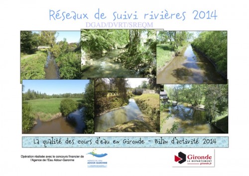 [Publication] Bilan de la qualité des eaux en Gironde, 2014