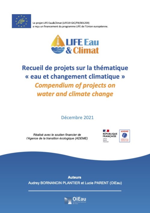 [Publication] Recueil de projets sur la thématique eau et changement climatique - Version 2021