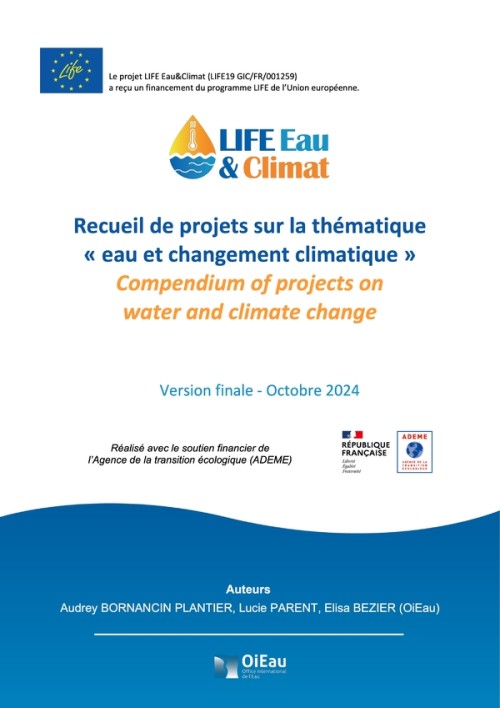 [Publication] Recueil de projets sur la thématique « eau et changement climatique »