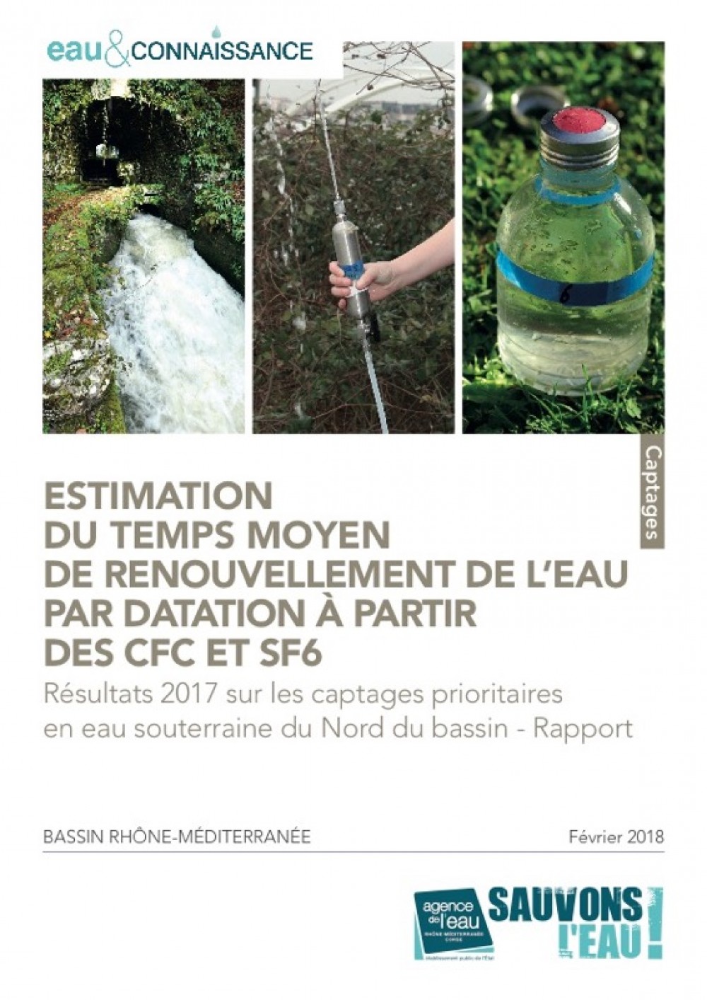 [Publication] Une étude pour estimer le temps moyen de renouvellement de l'eau par datation