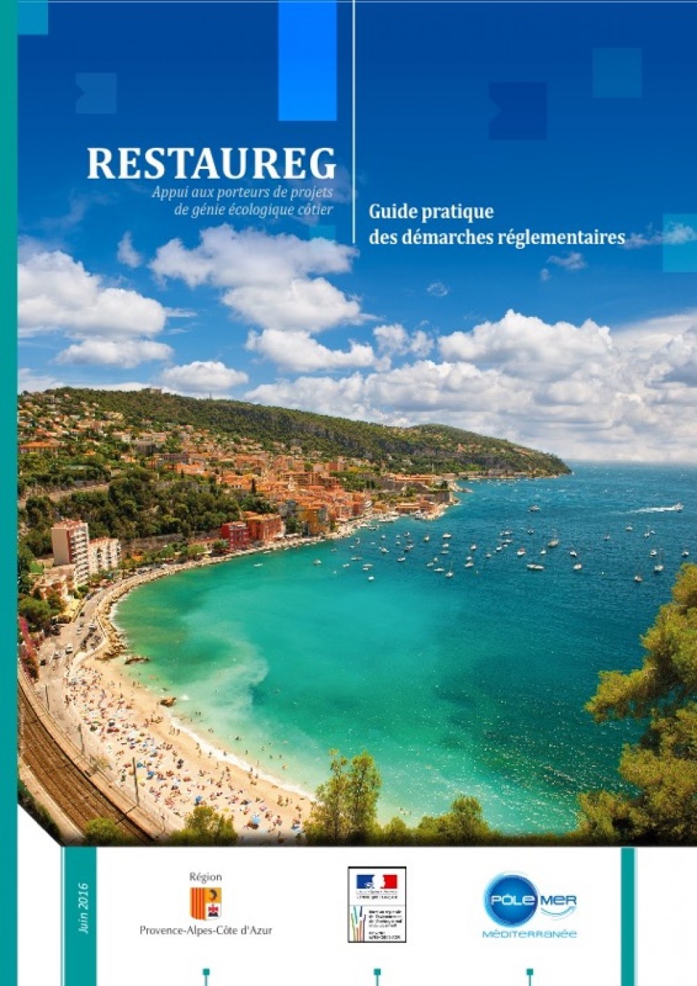 [Publication] RESTAUREG : Guide pratique des démarches réglementaires pour les projets de génie écologique côtier - Pôle-relais lagunes méditerranéennes