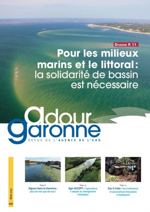 [Publication] Revue Adour Garonne - Pour les milieux marins et le littoral : la solidarité de bassin est nécessaire