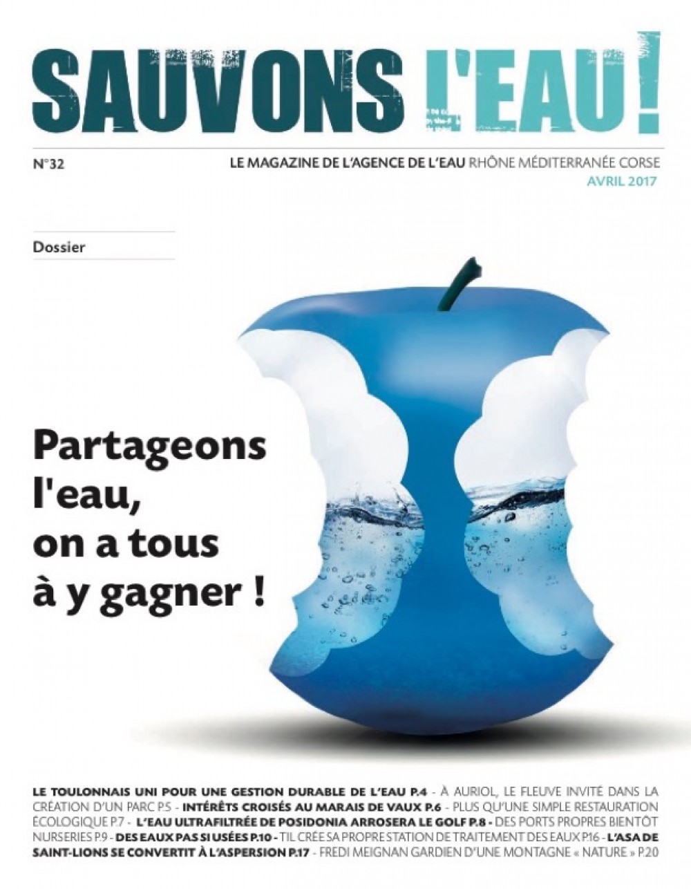 [Publication] Magazine Sauvons l'eau ! - Agence de l'eau RMC