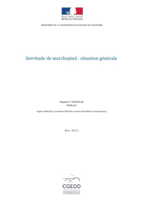 [Publication] Servitude de marchepied : situation générale - CGEDD