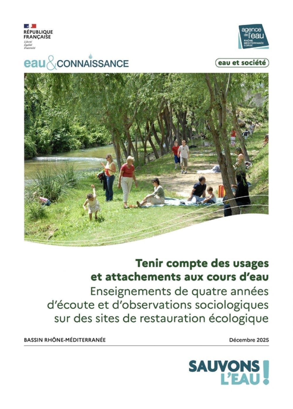 [Publication] Tenir compte des usages et attachements aux cours d’eau : Enseignements de quatre années d’écoute et d’observations sociologiques sur des sites de restauration écologique