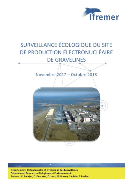 [Publication] Surveillance écologique du site de production électronucléaire de Gravelines