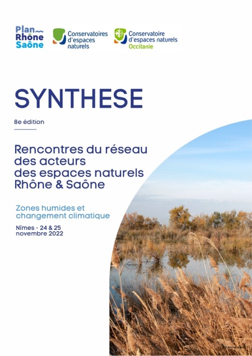 [Publication] Synthèse des rencontres du réseau des acteurs des espaces naturels Rhône et Saône