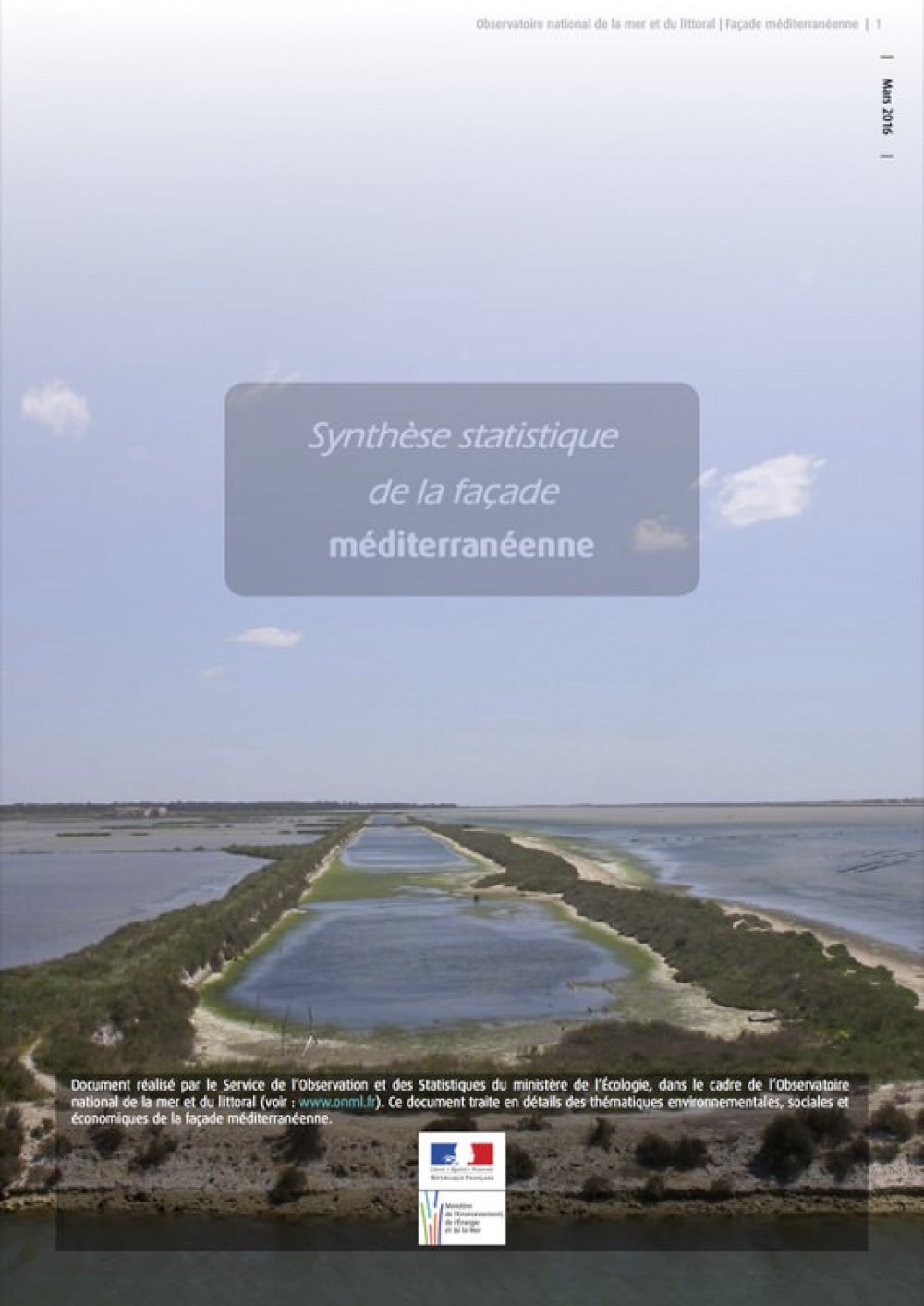 [Publication] Synthèse statistique sur la façade méditerranéenne - Observatoire national de la mer et du littoral