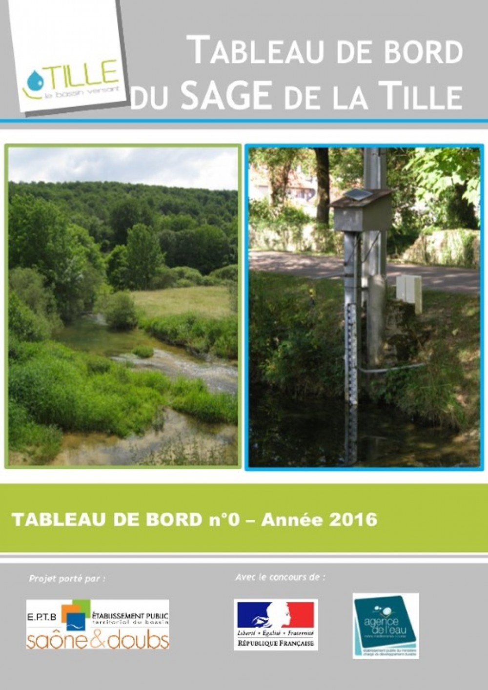 [Publication] Tableau de bord 2016 du SAGE de la Tille