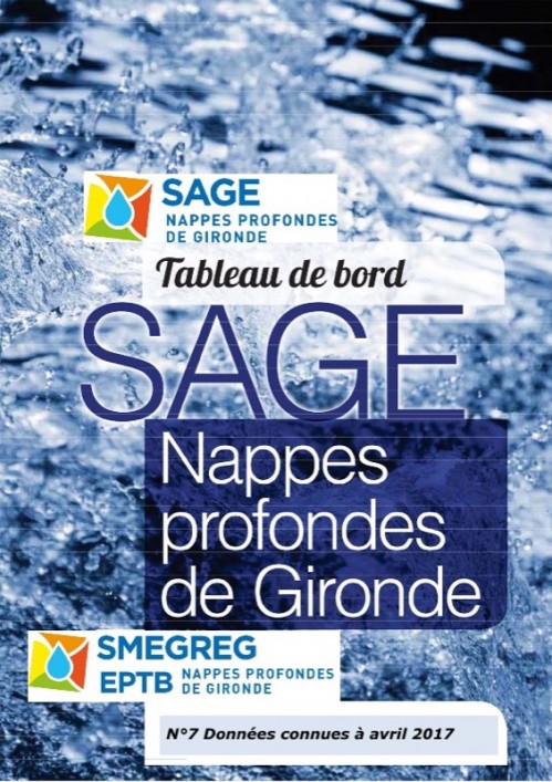 [Publication] Tableau de bord SAGE nappes profondes de Gironde