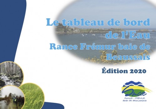 [Publication] Tableau de bord de l'eau Rance frémur baie de Beaussais, édition 2020