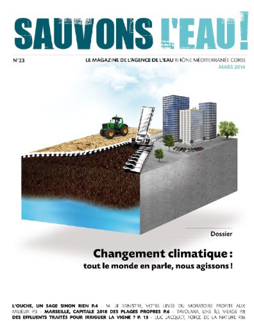 [Publication] Changement climatique : tout le monde en parle, nous agissons ! - Agence de l'eau Rhône Méditerranée Corse