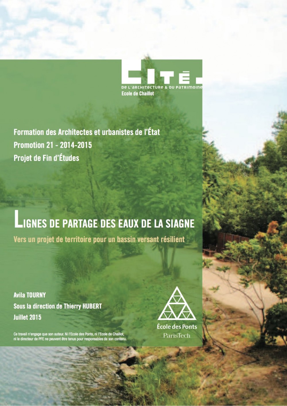 [Publication] Lignes de partage des eaux de la Siagne : vers un projet de territoire pour un bassin versant résilient