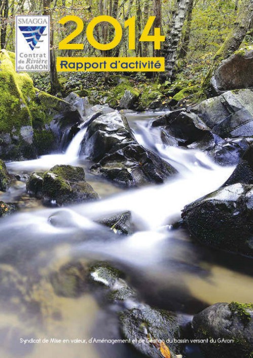 [Publication] Rapport d'activité 2014 - SMAGGA, Contrat de rivière du Garon